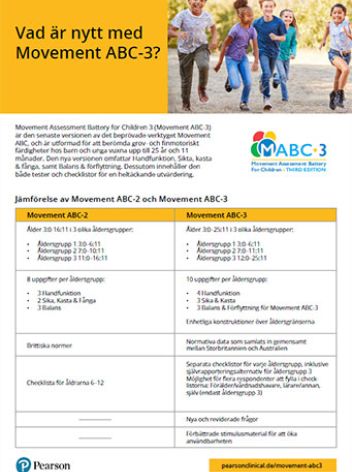 Skillnaderna mellan Movement ABC-2 och Movement ABC-3